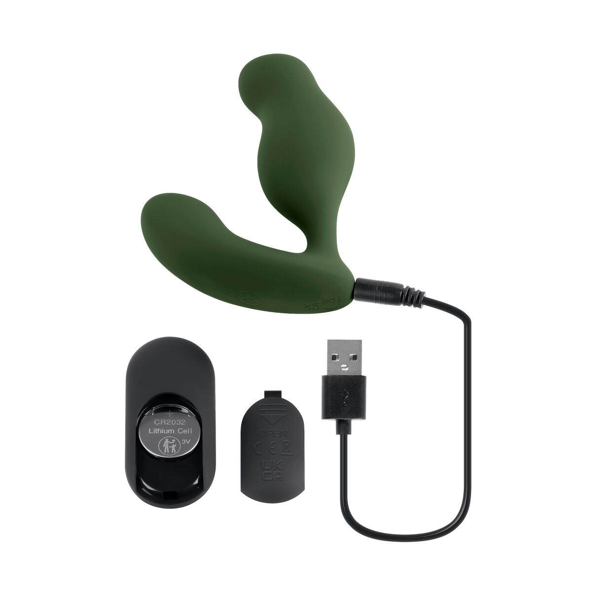 Vibrator anal Zero Tolerance Verde